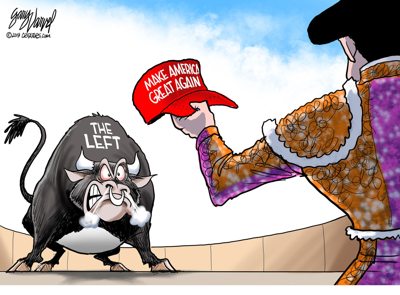 Saturday cartoon